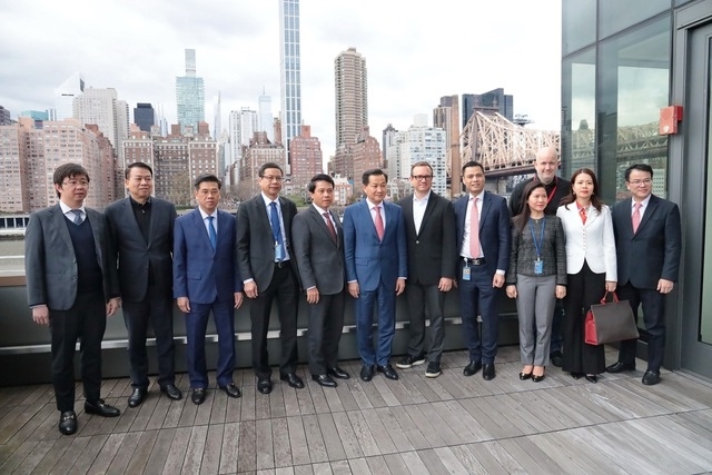 Phó Thủ tướng Lê Minh Khái thăm Trường Cornell Tech, thuộc Đại học Cornel