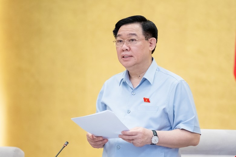 Chủ tịch Quốc hội Vương Đình Huệ phát biểu bế mạc Phiên họp 32