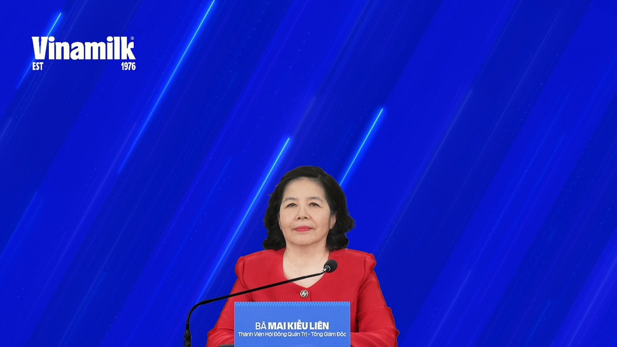 Bà Mai Kiều Liên, thành viên Hội đồng Quản trị, Tổng giám đốc Vinamilk
