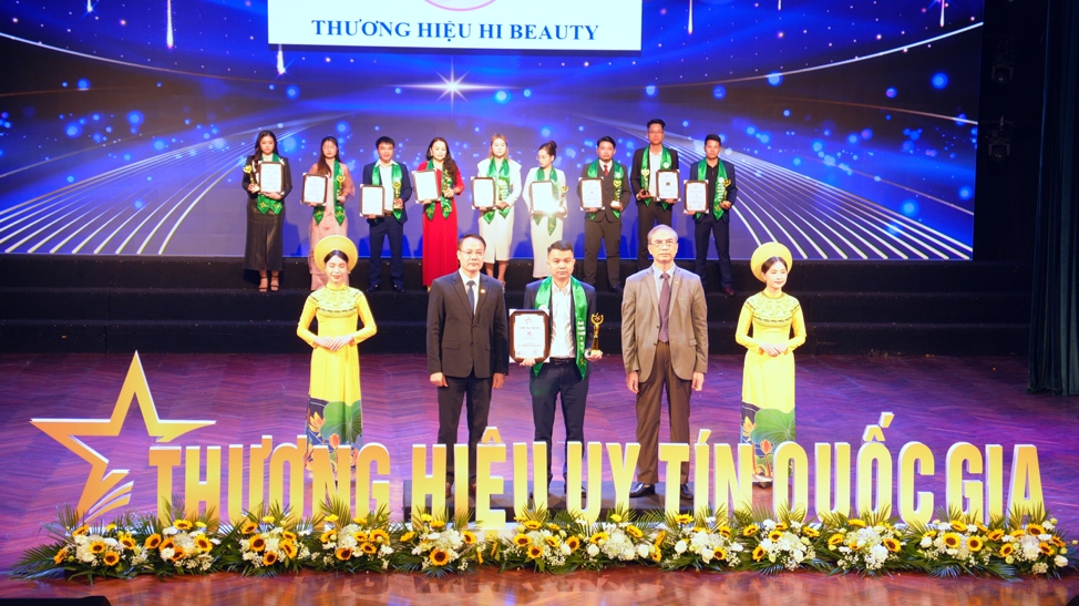 Hi Beauty đạt danh hiệu Thương hiệu Uy tín Quốc gia năm 2023