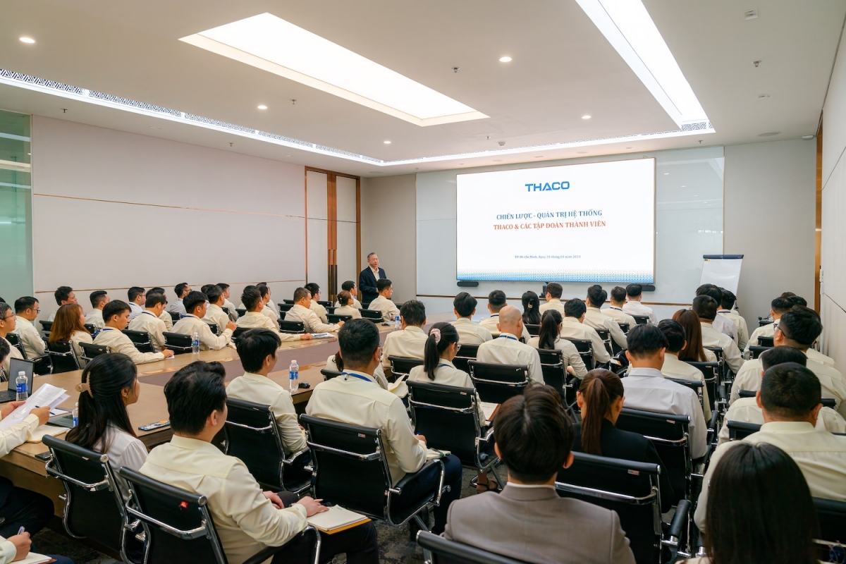 Năm 2024, THACO có nhu cầu tuyển mới gần 15.000 nhân sự từ các cấp Lãnh đạo, quản lý, kỹ sư đến công nhân làm việc tại THACO và 6 Tập đoàn thành viên
