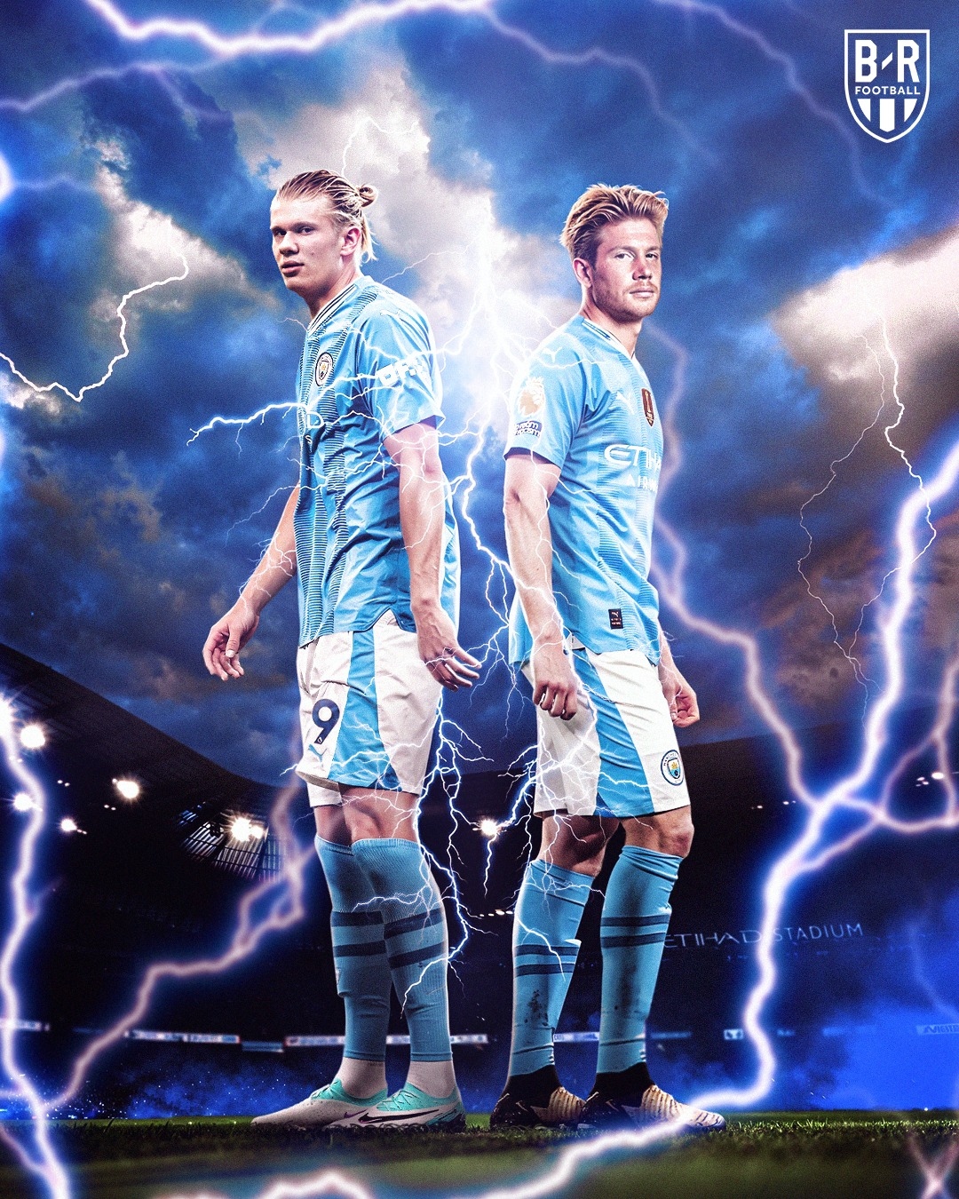 De Bruyne kiến tạo, Erling Haaland ghi bàn, Man City hạ đẹp Crystal Palace. (Ảnh: Bleacher Reports)