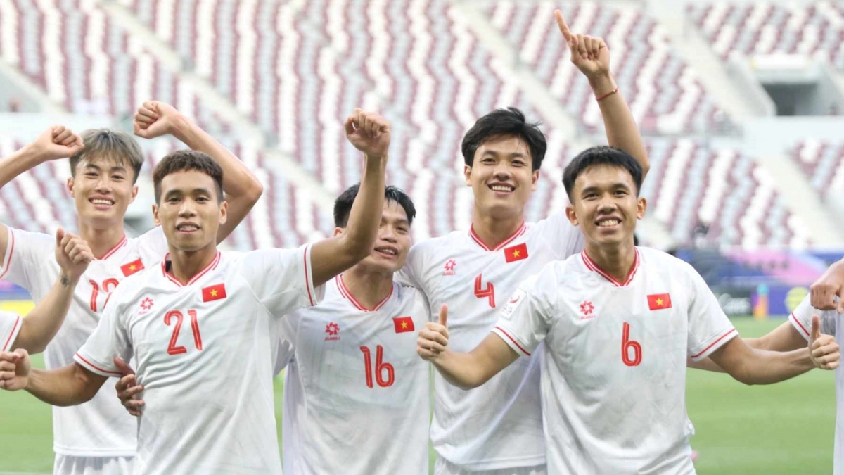 U23 Việt Nam giành chiến thắng trước U23 Malaysia (Ảnh: VFF).