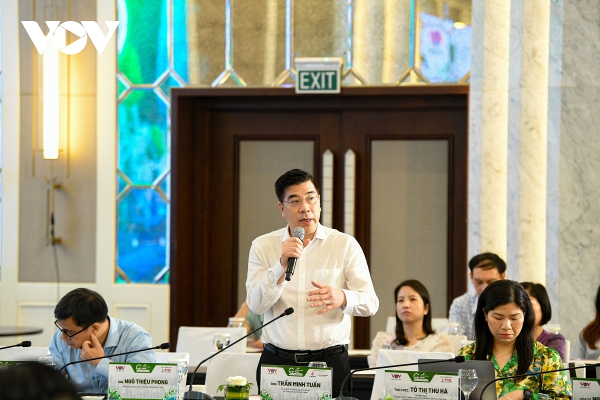 Ông Trần Minh Tuấn, Vụ trưởng Vụ Kinh tế số và Xã hội số, Bộ Thông tin và Truyền thông