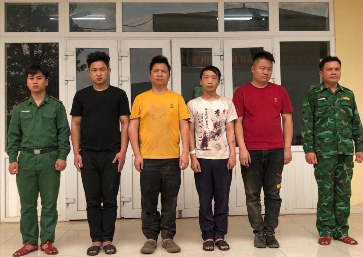 Bốn đối tượng người Trung Quốc vượt biên bị bắt giữ
