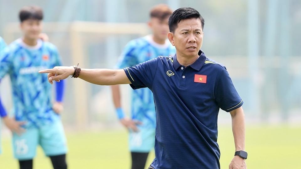 Coach Hoang Anh Tuan plans to announce the official Vietnam line up for 2024 AFC U23 Asian Cup Group D match against Kuwait on April 16.
