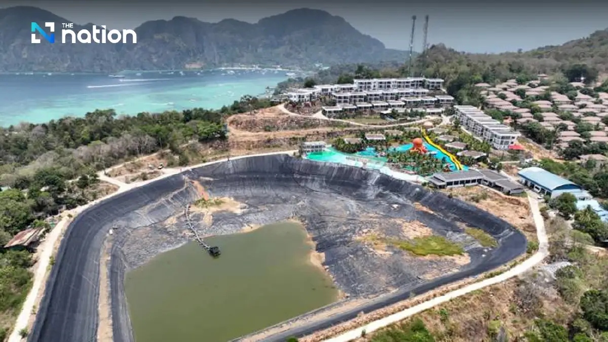Thiên đường du lịch Krabi (Thái Lan) sẽ cạn nước trong 7-8 ngày tới. Ảnh: The Nation