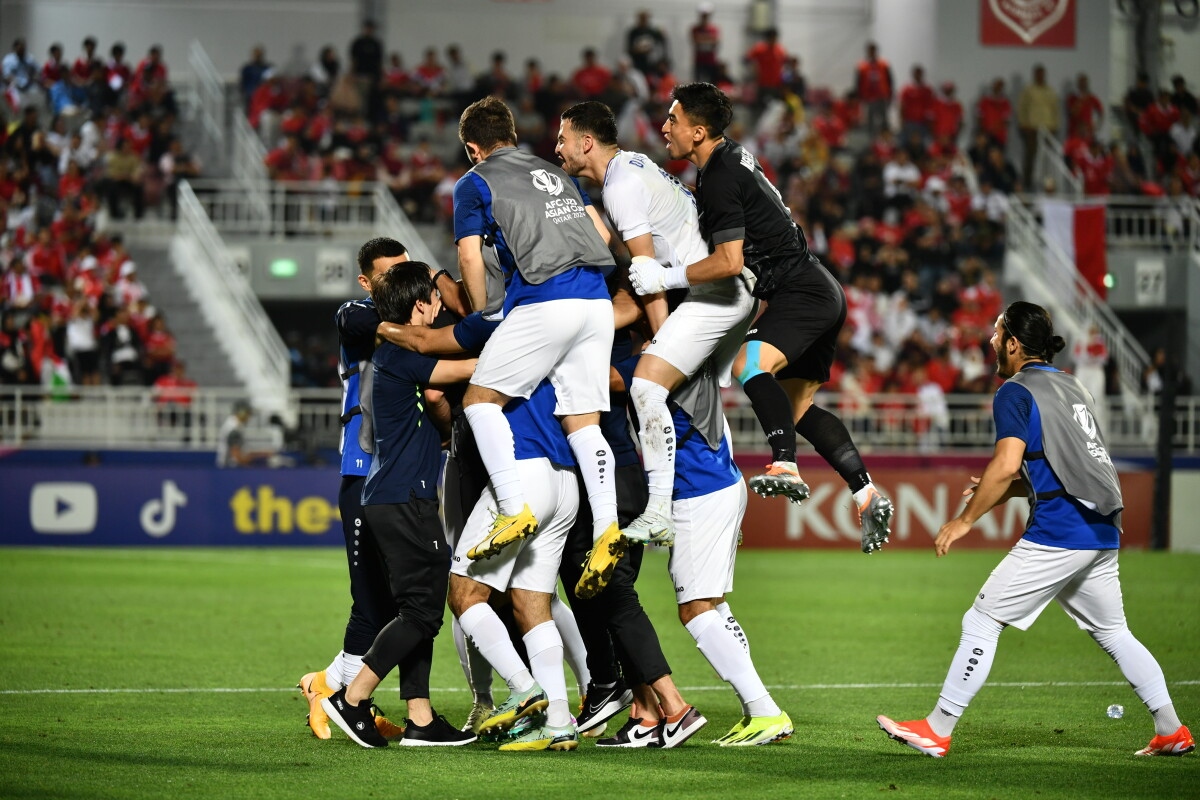 U23 Uzbekistan nhân đôi cách biệt trước U23 Indonesia. (Ảnh: AFC)
