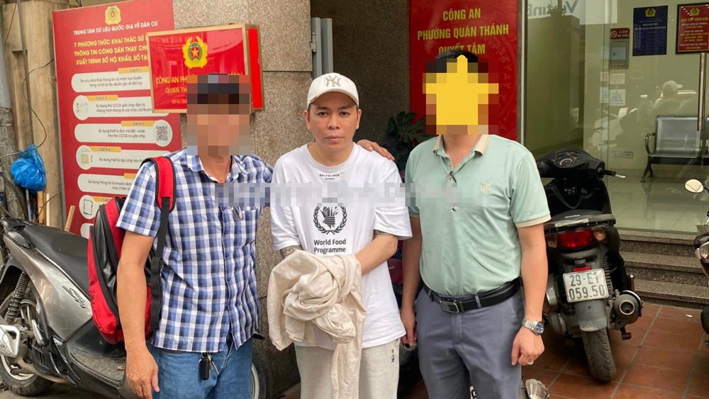 Bảy bị bắt giữ khi đang lẩn trốn tại Hà Nội. (Ảnh: CACC)