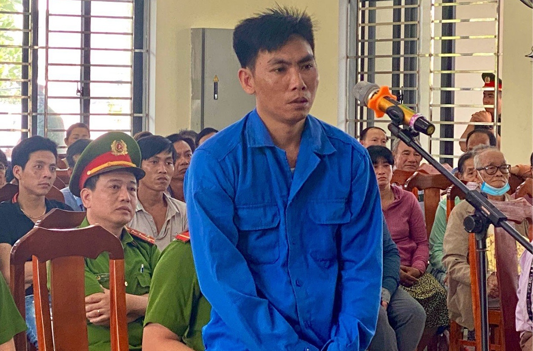 Bị cáo Lâm tại Tòa