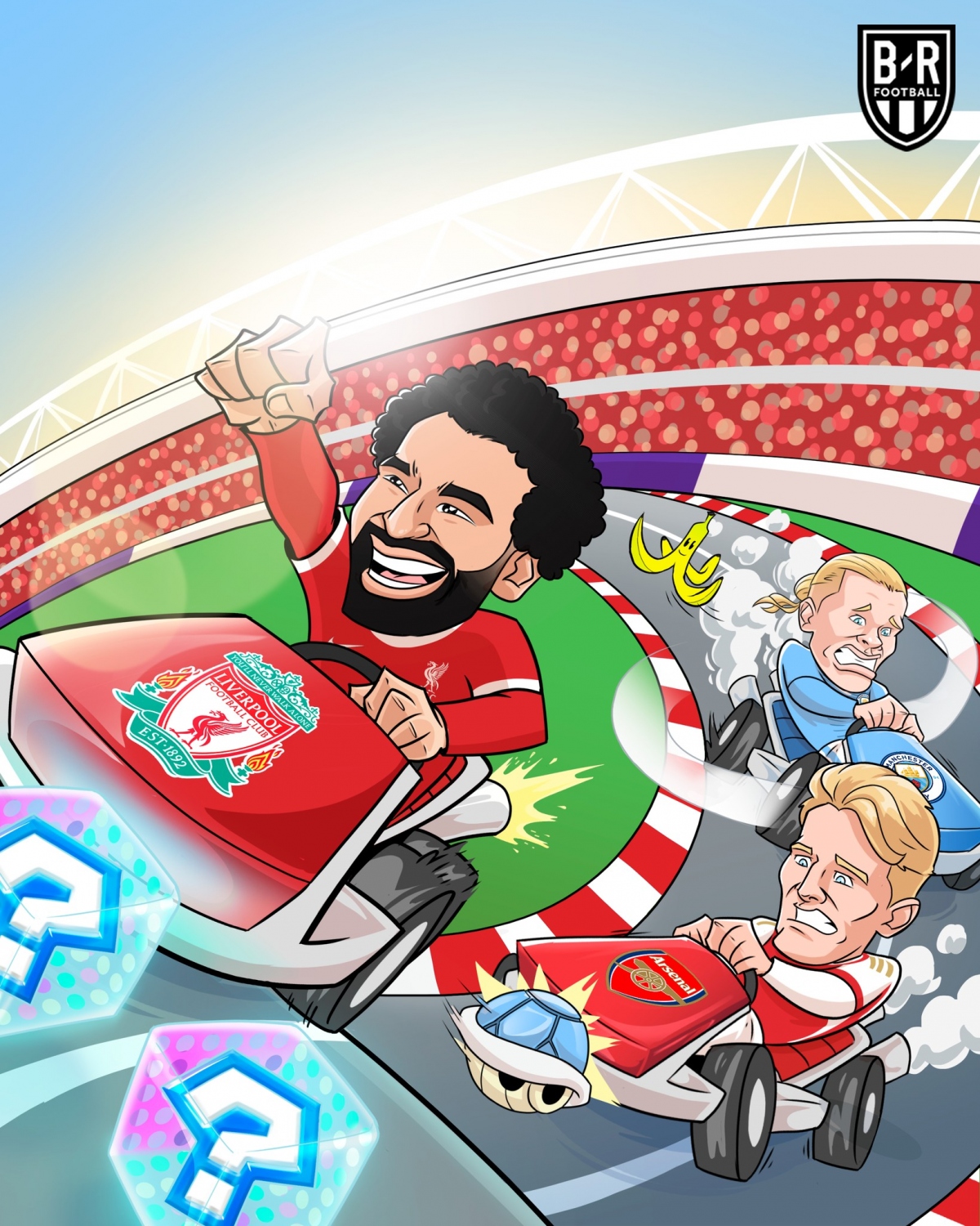 Liverpool vượt lên dẫn đầu cuộc đua vô địch Ngoại hạng Anh. (Ảnh: Bleacher Reports)