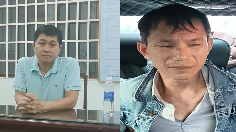 Hôn và Tiến đã bị công an bắt giữ. (Ảnh: CACC)