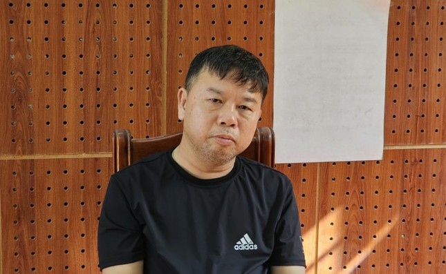 Đối tượng Trần Hữu Minh (ảnh do cơ quan công an cung cấp)