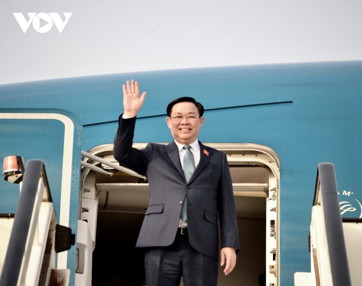 Chủ tịch Quốc hội Vương Đình Huệ.