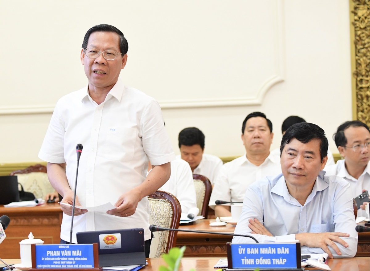 Chủ tịch UBND TPHCM Phan Văn Mãi (Ảnh Q. Hùng)
