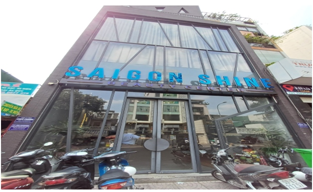 Công ty TNHH SAIGON SHINE được cấp Giấy chứng nhận đăng ký doanh nghiệp chăm sóc da, Phòng khám Răng hàm mặt nhưng lại quảng cáo và hành nghề điều trị nam khoa trái phép (ảnh: Sở Y tế)