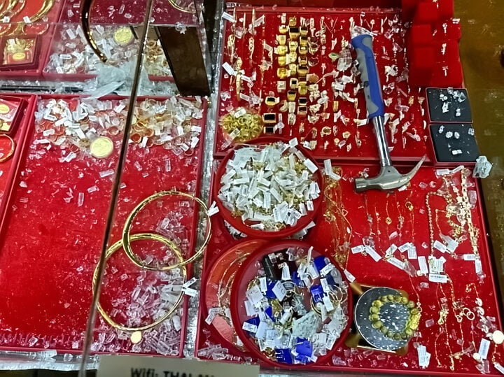 Hiện trường vụ việc. (Ảnh: CTV)