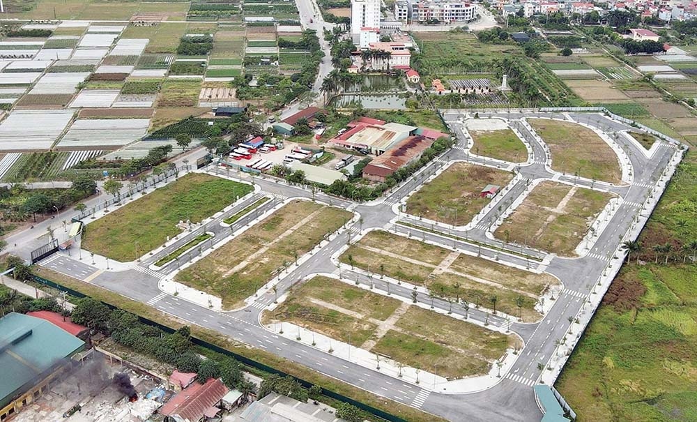 Khu đấu giá đất tại thôn Cổ Dương (xã Tiên Dương, huyện Đông Anh, TP. Hà Nội).