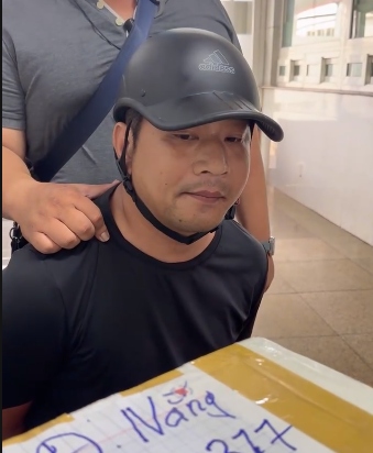 Đối tượng Phan Minh Trung bị bắt giữ