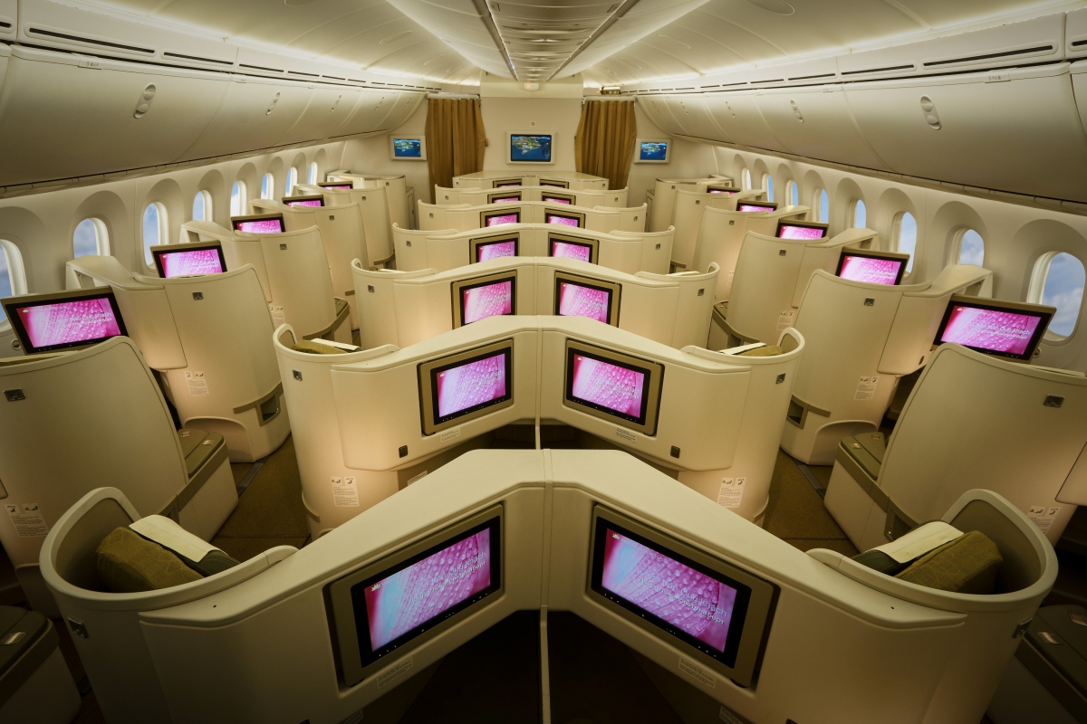  Khoang Thương gia máy bay thân rộng của Vietnam Airlines