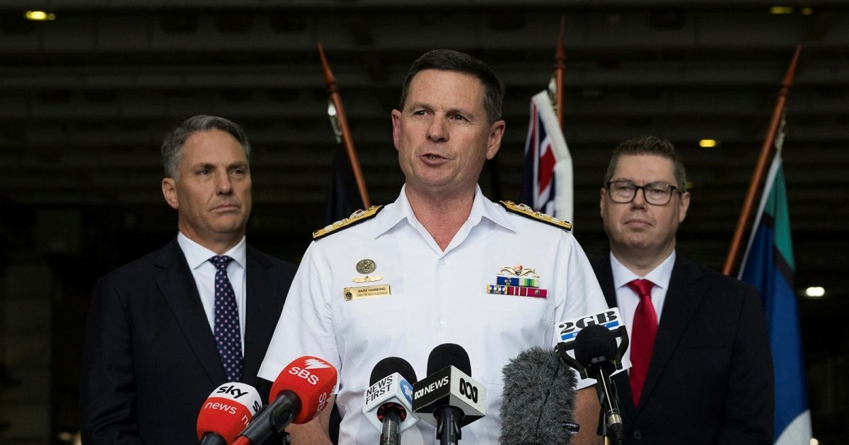 Tham mưu trưởng Hải quân Australia Mark Hammond khẳng định tầm quan trọng của XL-AUV đối với tác chiến hiện đại. Nguồn: AFR