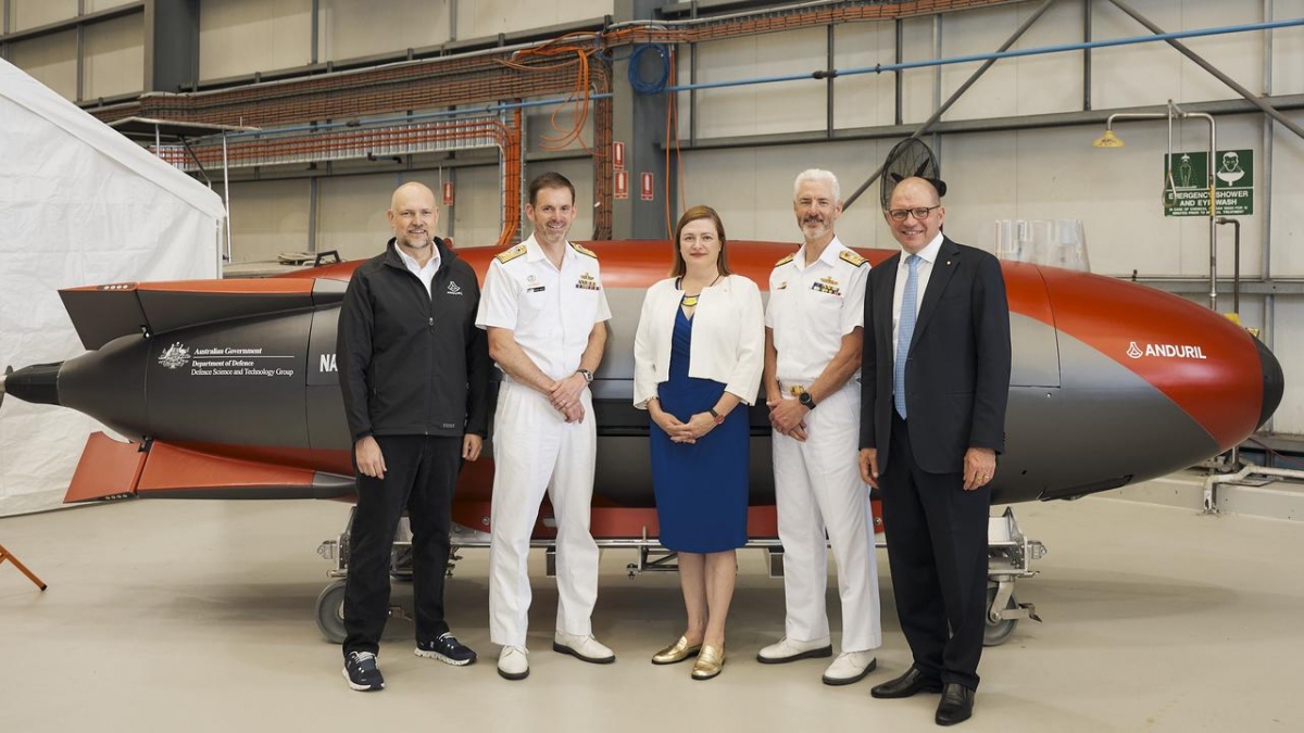 Chiếc XL-AUV Ghost Shark đầu tiên đã được đưa vào biên chế của Hải quân Australia, đánh dấu bước phát triển mới trong tác chiến hải quân Australia. Nguồn: AFR