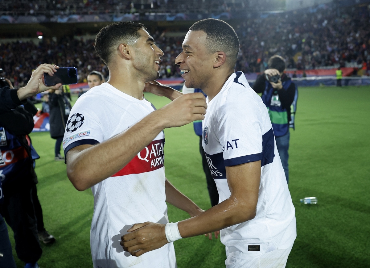 PSG lội ngược dòng thắng Barca. (Ảnh: Reuters)