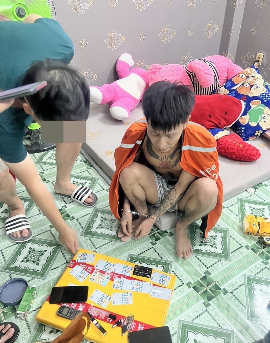 Lê Đình Hải lúc bị bắt