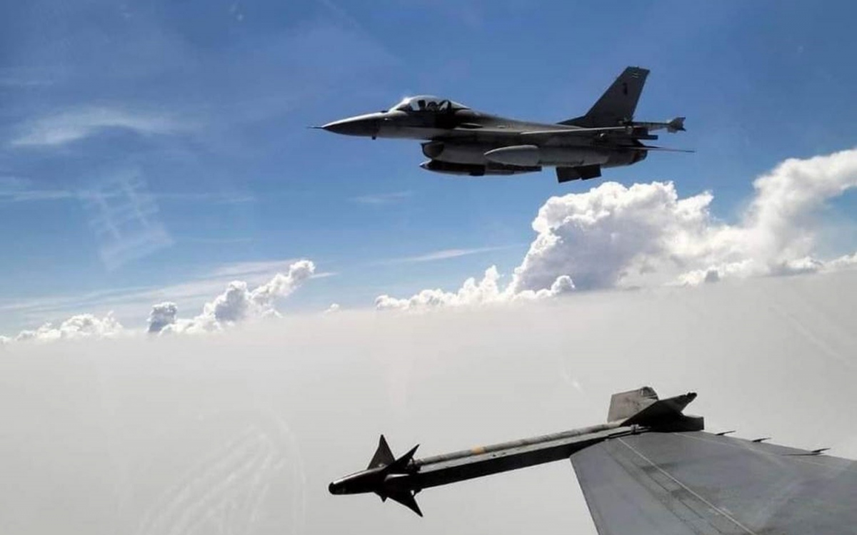 Máy bay tiêm kích F-16 của Thái Lan. Ảnh: Không quân Thái Lan.