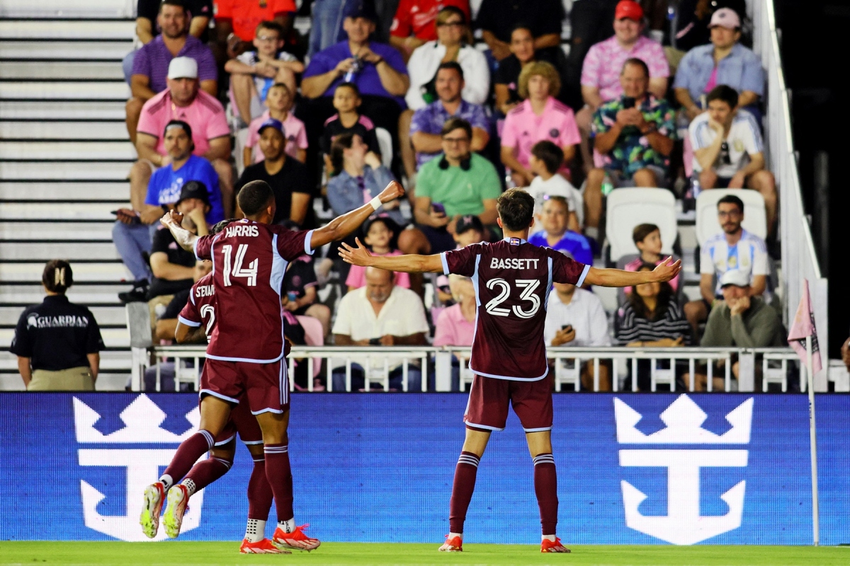 Colorado Rapids cầm hoà Inter Miami 2-2. (Ảnh: Reuters)
