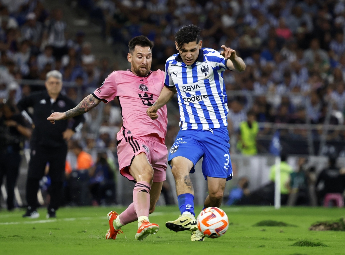 Messi không thể cứu Inter Miami thoát khỏi thất bại trước Monterrey. (Ảnh: Reuters)