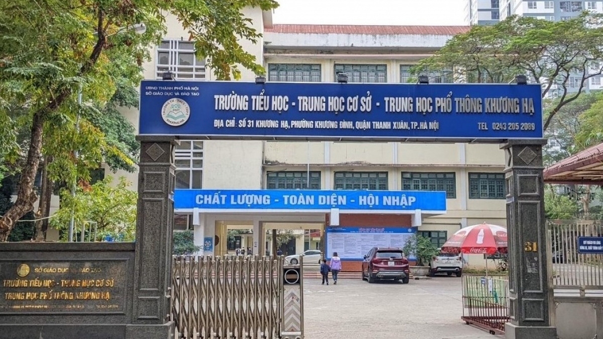 Năm 2023, trường liên cấp Khương Hạ (Quận Thanh Xuân) có tỷ lệ "chọi" vào lớp 10 cao nhất