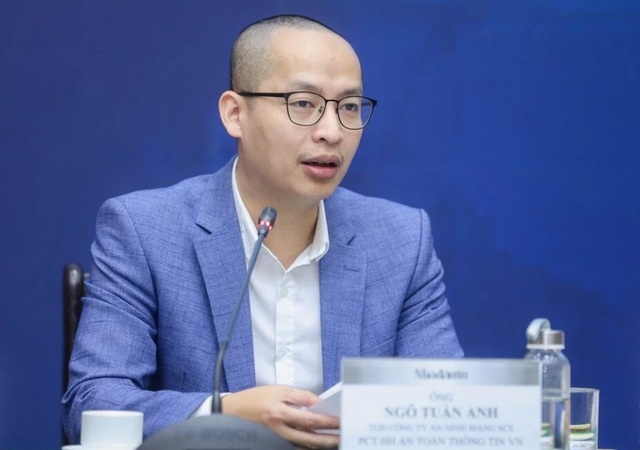 Ông Ngô Tuấn Anh, Phó Chủ tịch Hiệp hội An toàn thông tin Việt Nam