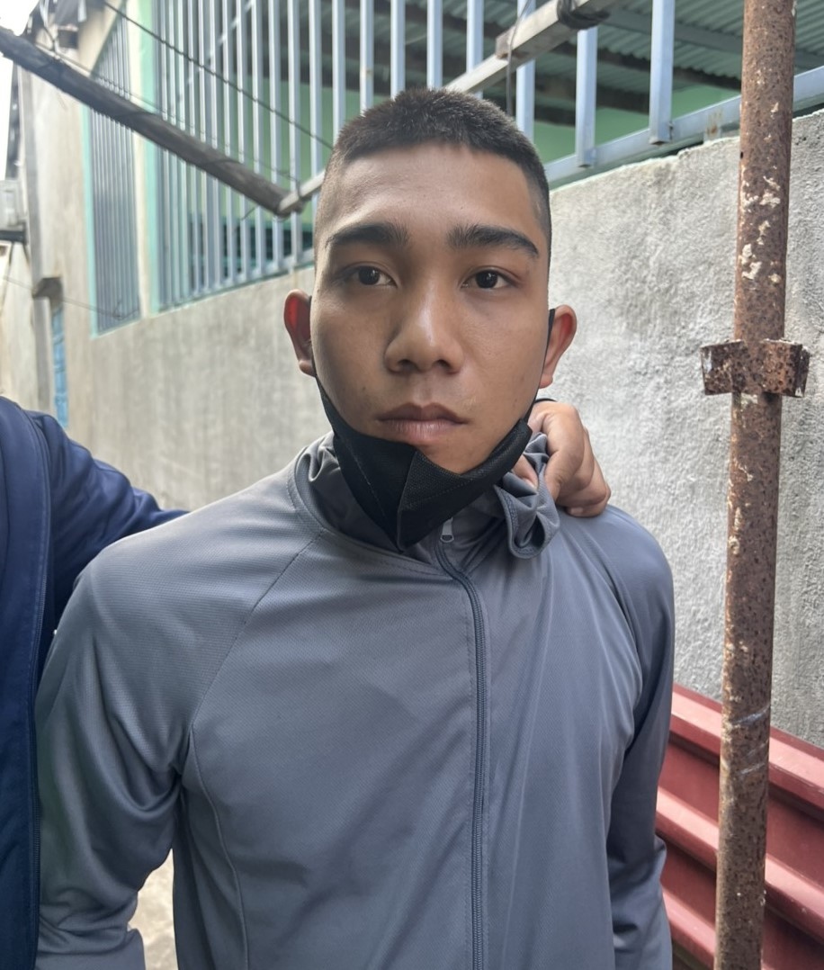 Phạm Văn Hoàng lúc bị bắt