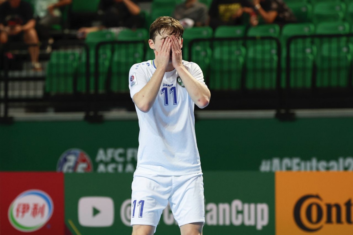Sự tiếc nuối của Abror Akhmetzyanov sau cơ hội bị bỏ lỡ. (Ảnh: UFA). 