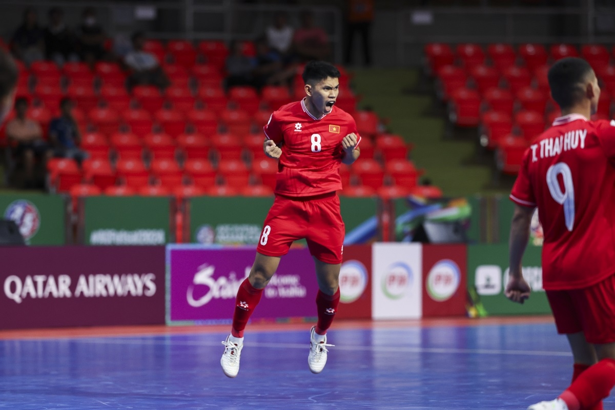 ĐT Futsal Việt Nam có rất ít điểm sáng ở trận ra quân gặp Myanmar. (Ảnh: AFC). 