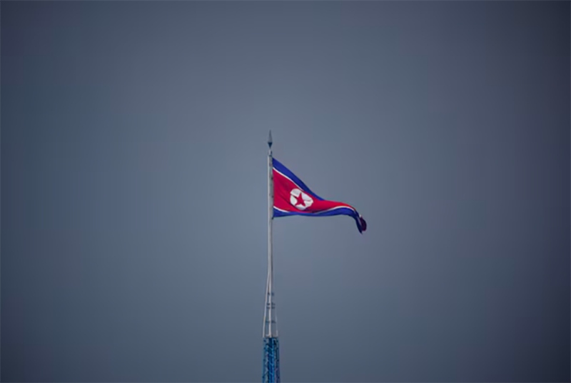 Quốc kỳ Triều Tiên. (Ảnh: Reuters)