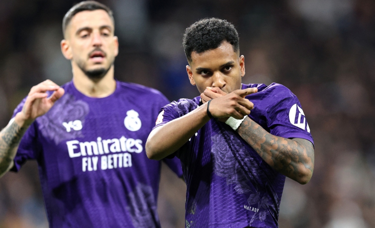 Real Madrid chạy đà tốt cho trận đấu với Man City (Ảnh: Reuters).