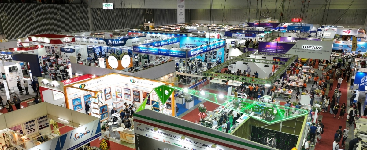 SaigonTex &amp; SaigonFabric 2024 thu hút hơn 1.000 nhà triển lãm quốc tế và Việt Nam tham dự triển lãm (Ảnh do Ban tổ chức cung cấp)