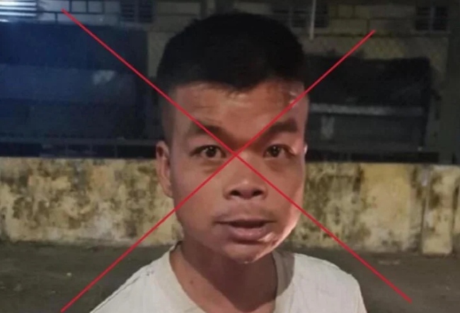 Bùi Văn Giang thời điểm bị bắt giữ. (Ảnh: CACC)