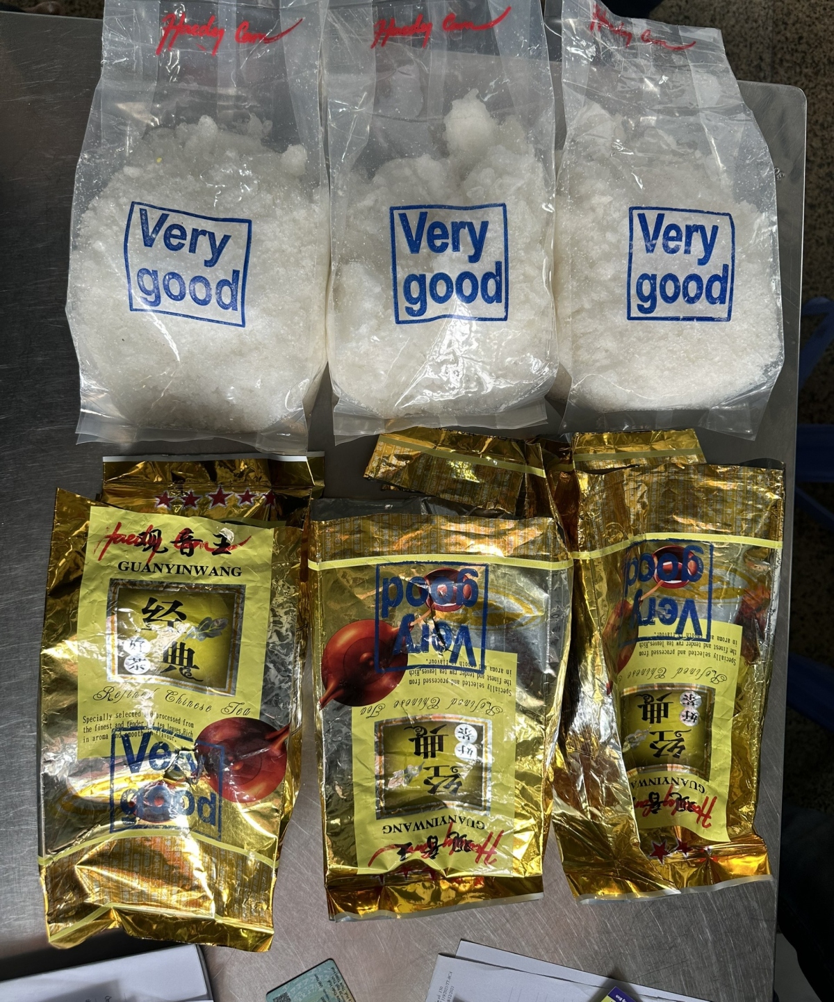 Tang vật thu giữ trong chuyên án