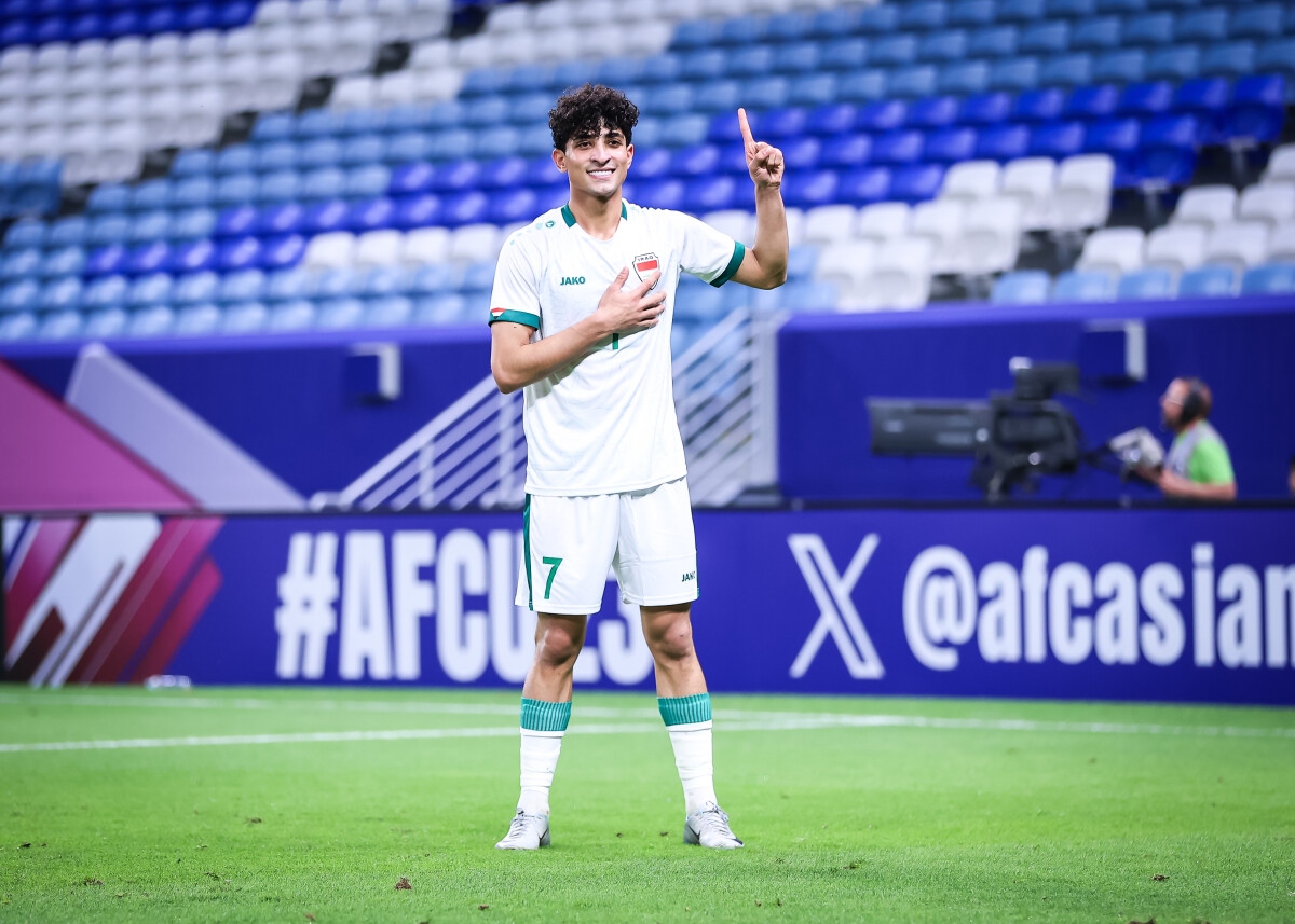 Tiền đạo Ali Jasim của U23 Iraq