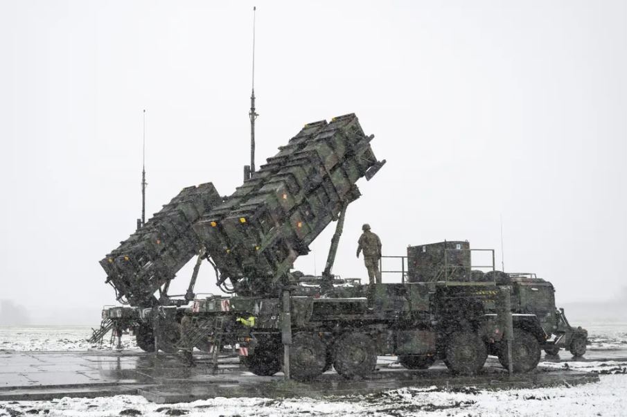 Tổ hợp phòng không Patriot. Ảnh: Getty