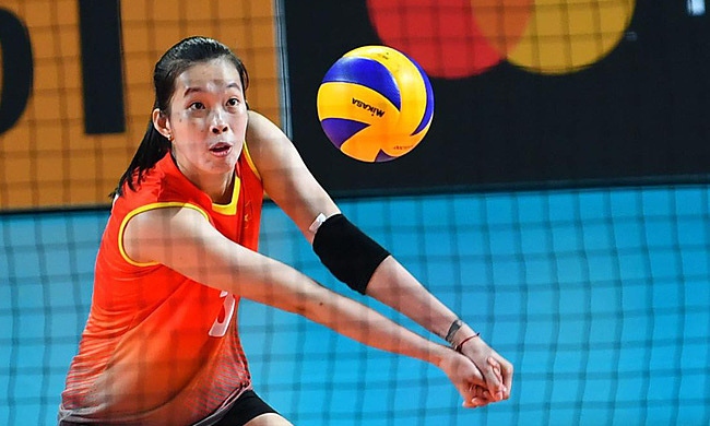 Tran Thi Thanh Thuy is the top female volleyball player in Vietnam. (Photo courtesy of Vietnam Volleyball Federation)