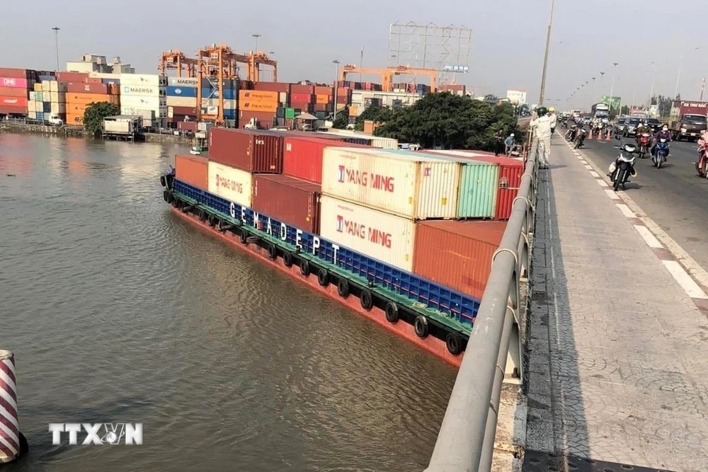 Hiện trường vụ việc (Ảnh: TTXVN)