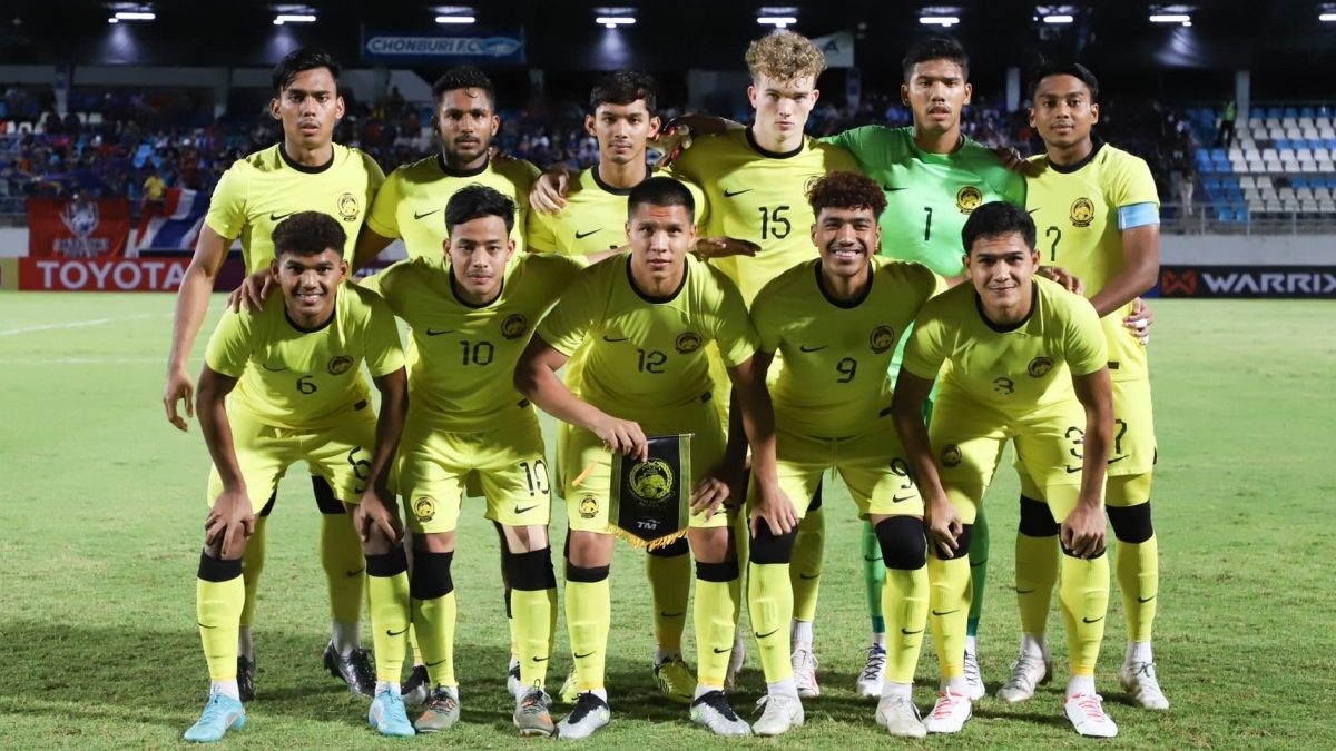 U23 Malaysia là 1 trong 3 đối thủ của U23 Việt Nam ở bảng D VCK U23 châu Á 2024. (Ảnh: FAM)