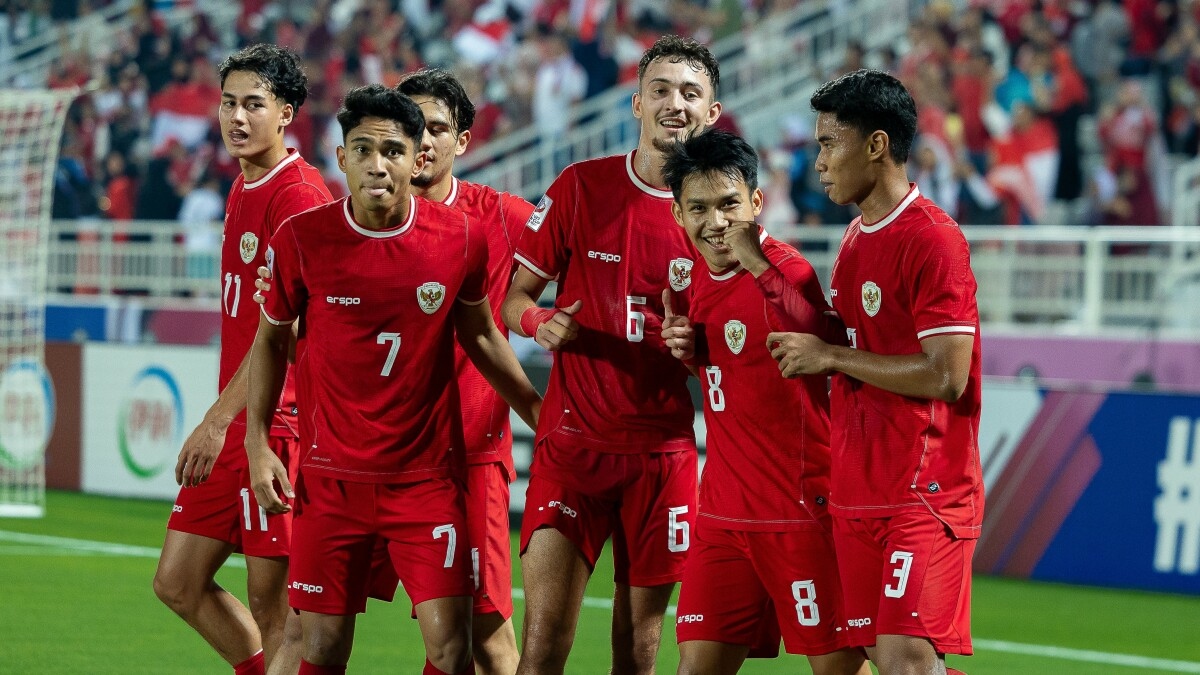 U23 Indonesia giành vé vào tứ kết U23 châu Á 2024 và sẽ gặp U23 Nhật Bản hoặc U23 Hàn Quốc. (Ảnh: AFC)