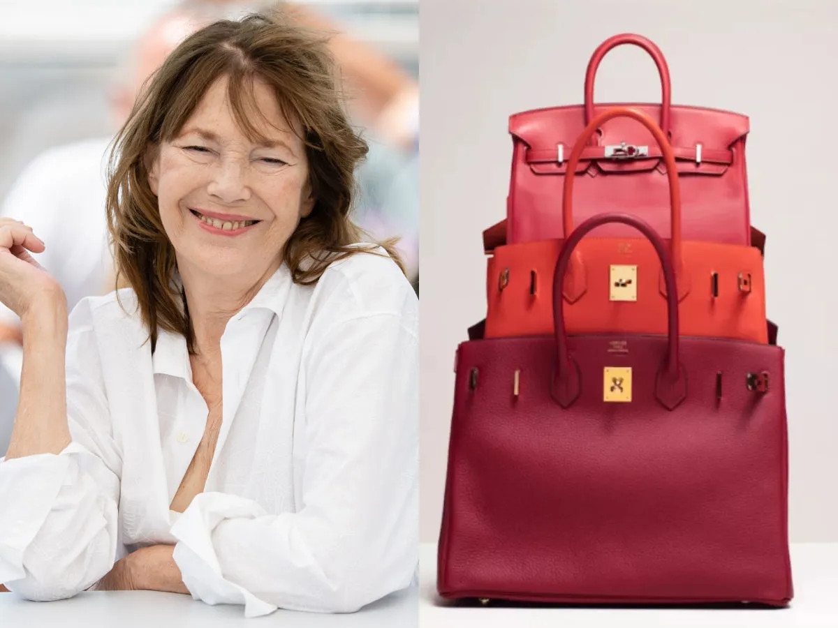 Jane Birkin, tên của túi Birkin, là một nữ diễn viên và nhà hoạt động nổi tiếng