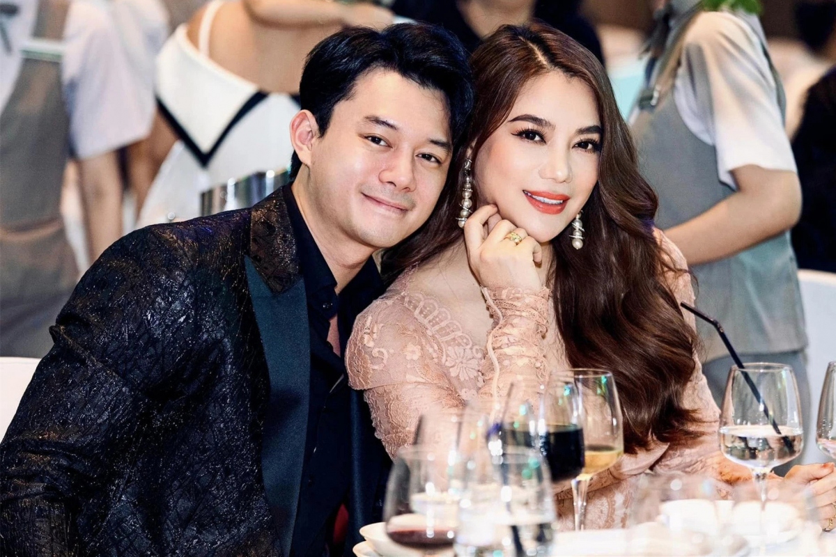 Diễn viên Anh Dũng và nhà sản xuất Trương Ngọc Ánh.