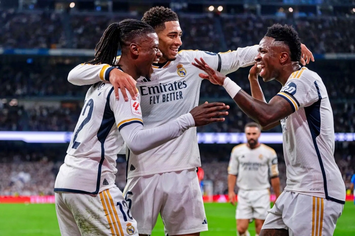 1. Real Madrid (Tây Ban Nha) 6,6 tỷ USD (Ảnh: Getty).